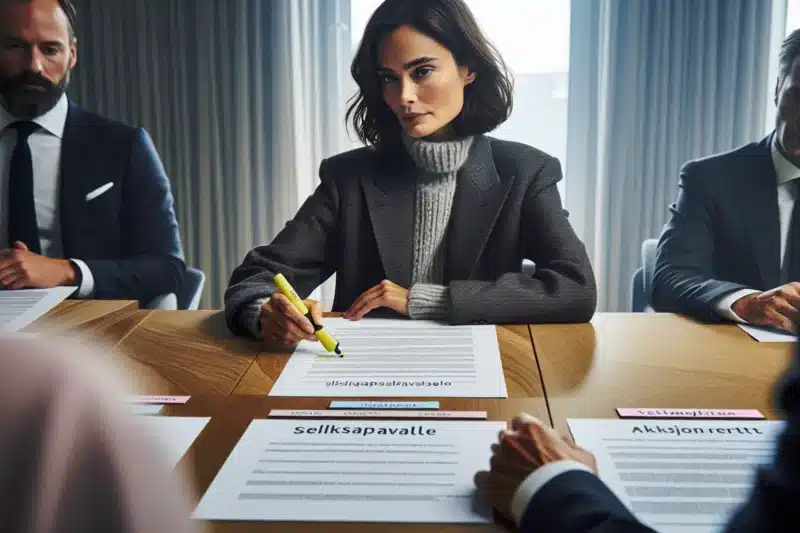 Dine rettigheter som part i en selskapsavtale