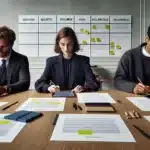 Norwegian team updating corporate agreements with electronic signing and compliance checklist