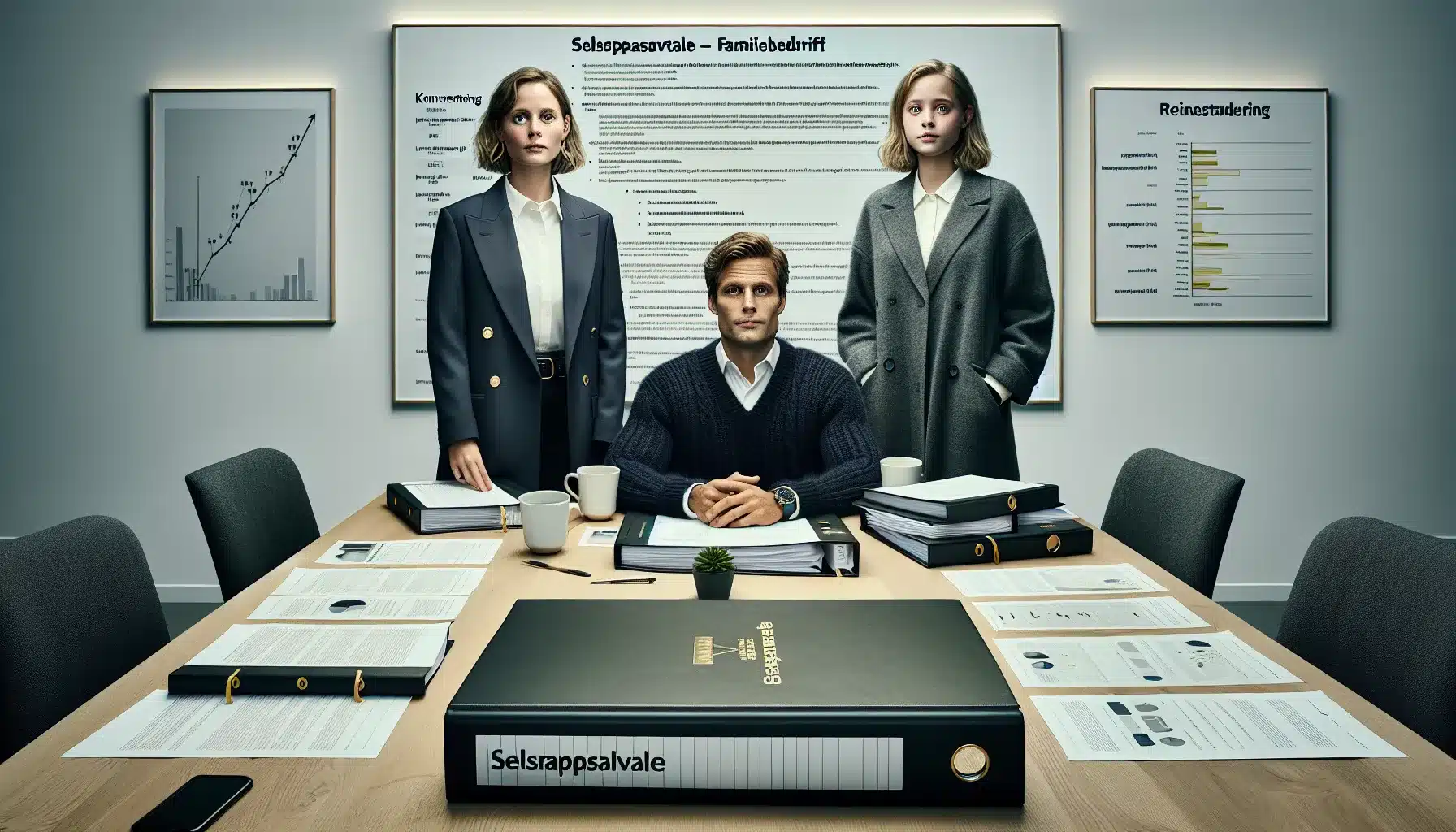 Selskapsavtaler for familiebedrifter: konflikthåndtering og arv – illustrasjon 1